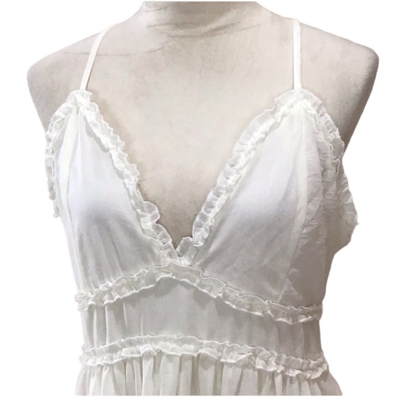 She + Sky Boho Tiered Sleeveless Cami Sundress Size Large NEW - Picture 4 of 8